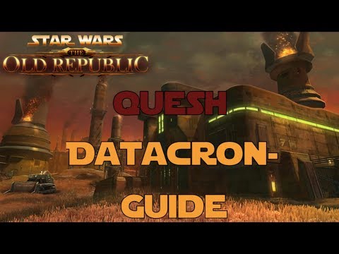 Star Wars: The Old Republic - Datacron-Guide: Quesh (Imperium)