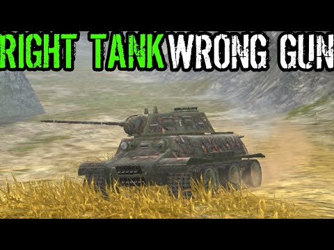 Right tank Wrong gun