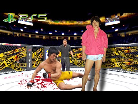 UFC4 Bruce Lee vs. Jackie Chan EA Sports UFC 4