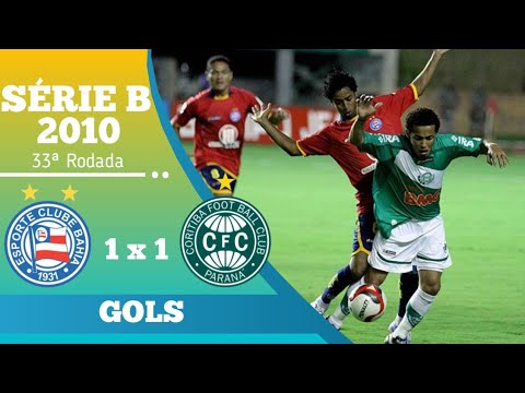 Bahia 1 x 1 Coritiba - Série B 2010