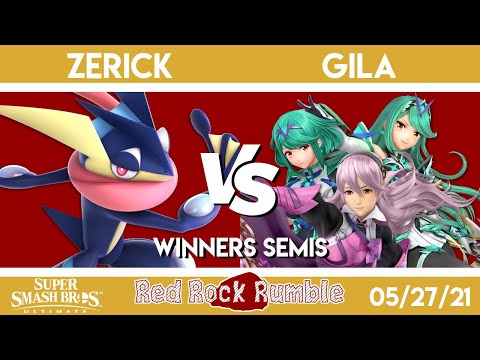 Red Rock Rumble #89 - Zerick (Greninja) VS. Gila (Pyra/Mythra, Corrin) - WS - Smash Ultimate