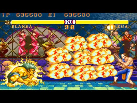 Street Fighter 2 Hack  - Super Golden Edition Hardest BLANKA
