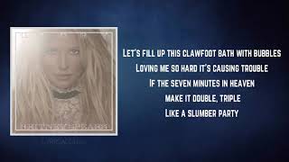 Britney Spears - Slumber Party (Lyrics)