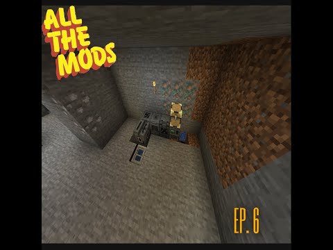 AllTheMods10 SSP Playthrough EP. 6 - Mekanism Ore Doubling, Wireless Power, and Terminals!