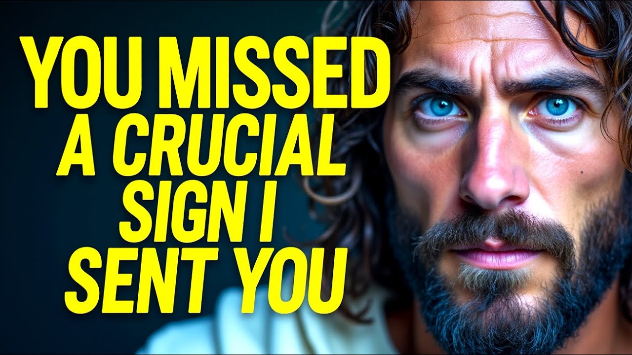 DON'T MISS THIS SIGN | God Says | God Message Today | Gods Message Now | God Message | God Helps