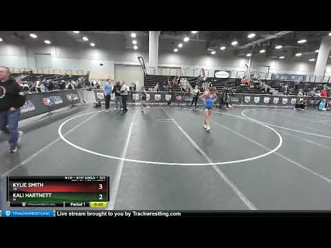 101 Lbs 7th Place Match - Kylie Smith, TX Vs Kali Hartnett, IA B1b0