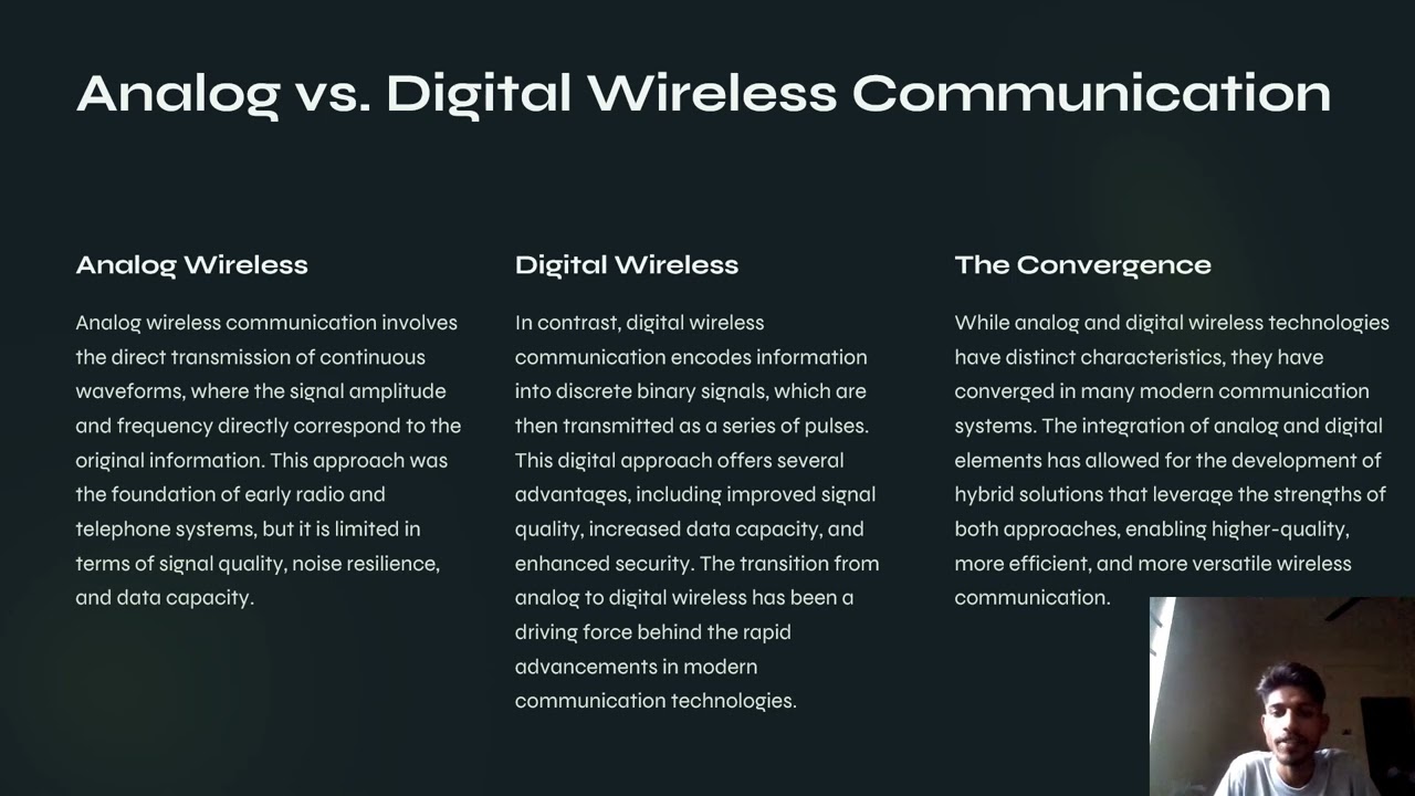 Wireless Communication Technologies: A Historical Journey