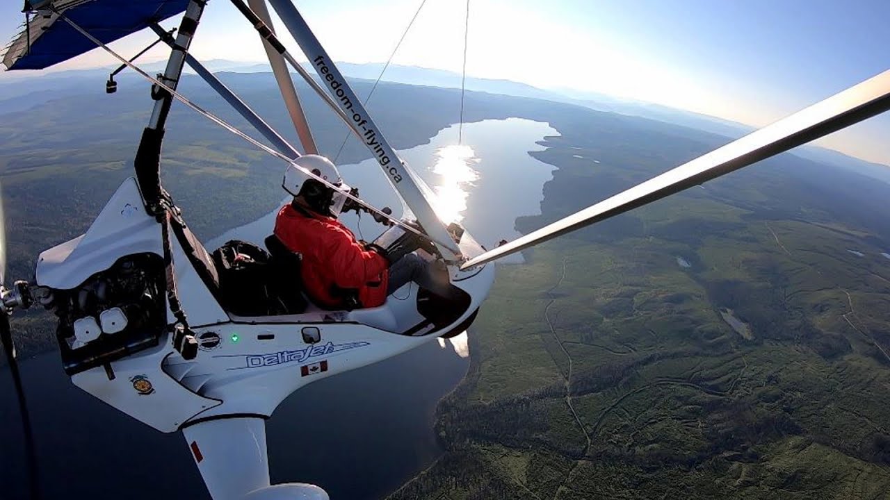 443. Flying to Bonaparte Lake & Bonaparte Provincial Park via McLure. June 30, 2023