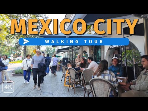 Polanco Walking Tour | Mexico City's Luxury Neighborhood | CDMX in 4k60fps w/Captions