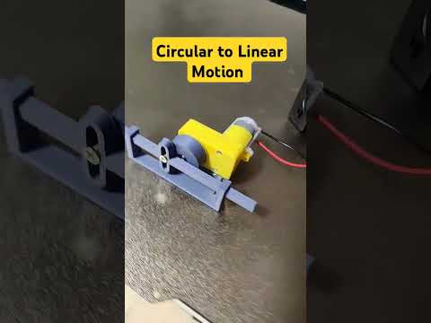 Circular Motion to Linear Motion #mechanicalengineering #mechanical #movements