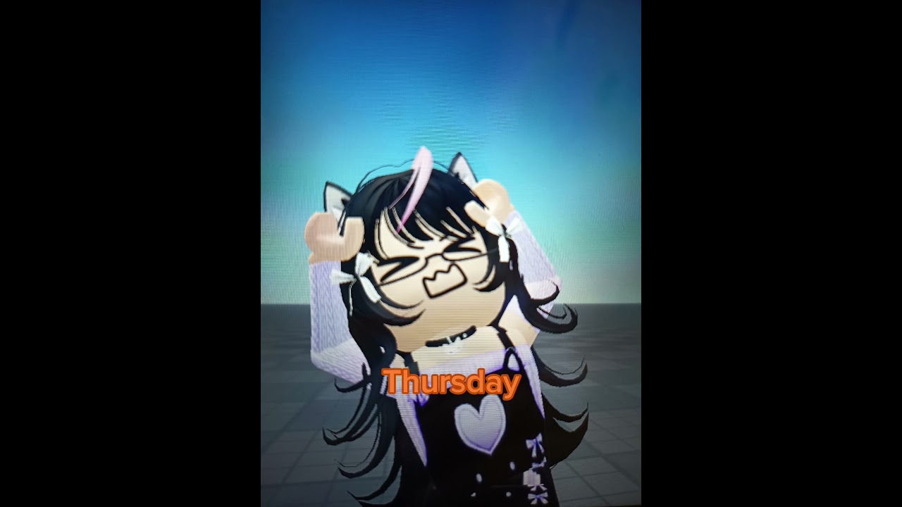 อารมณ์ในแต่ละวันของสัปดาห์555+#roblox #โรบอก #รักfcทุกคน #ฟีดดดด #dinono