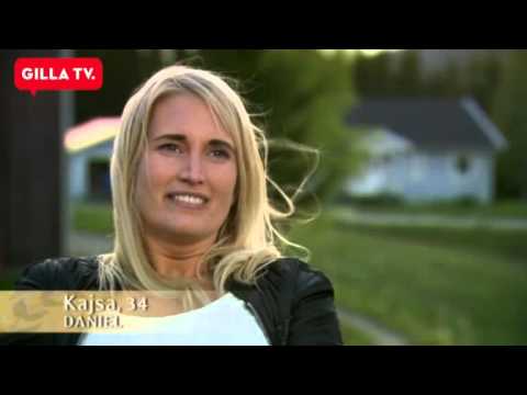 Dålig stämning när Kajsa inte förstår blondinskämtet