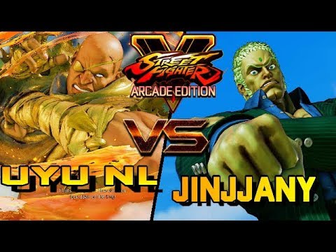 SFV/SF5 AE ☆ UYU NL (Sagat) VS  JINJJANY (urien) Street fighter V Arcade edition