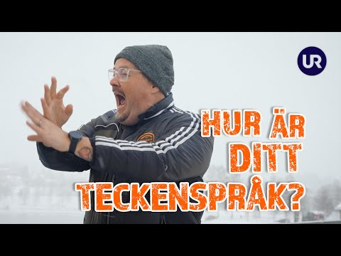 Hur är ditt teckenspråk? - VI FRÅGAR