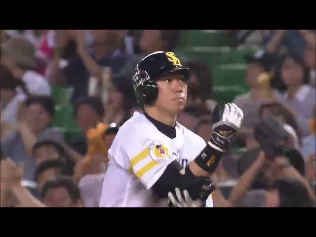 5回裏 ホークス・長谷川に同点タイムリーヒット!! 2014/6/1 H-S