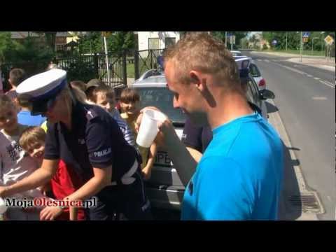 25.05.2012 Akcja "Cytrynka" w Oleśnicy - cytryna zamiast mandatu