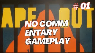 [🔇1] NO COMMENTARY GAMEPLAY 『APE OUT 』｜ゲームプレイ動画『エイプアウト』
