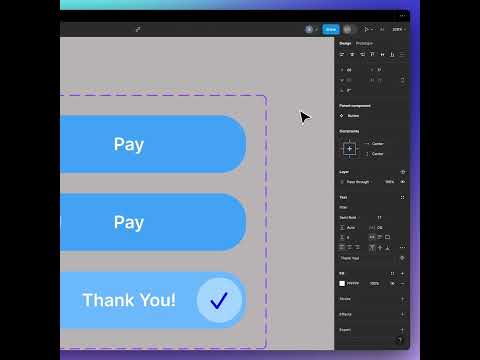 Let's create an animated button prototype in Figma thumbnail