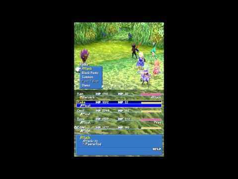 Let's Play Final Fantasy IV DS #66 Sylvan Cave Complete!!