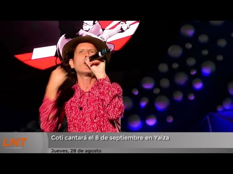 Coti cantará el 8 de septiembre en Yaiza