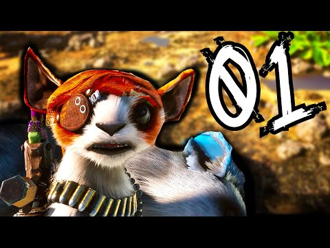 Biomutant Gameplay Walkthrough - Part 1 - A New Journey... (Character Creation, First boss, etc.)
