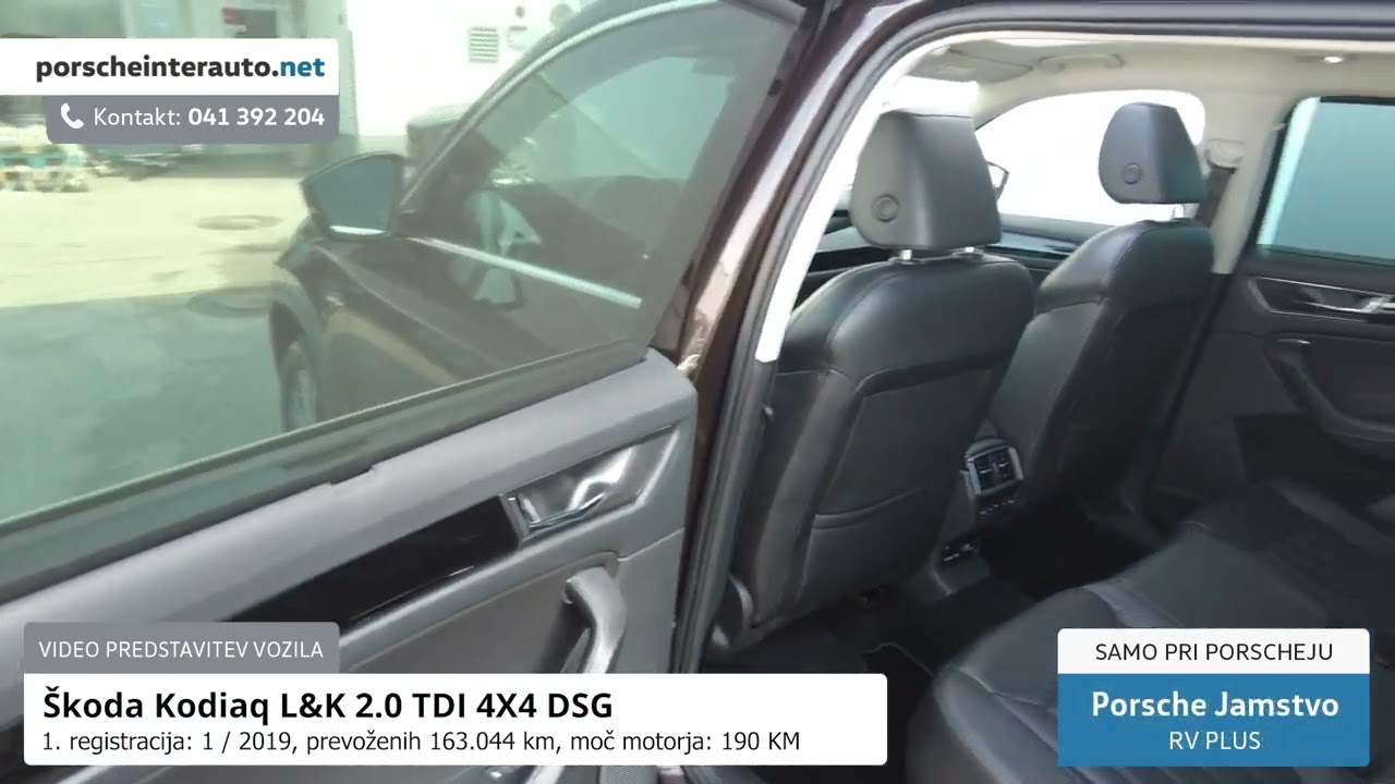 Škoda Kodiaq LK 2.0 TDI 4X4 DSG - 7 SEDEŽEV - SLO
