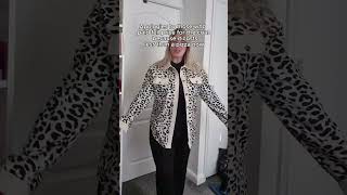 Leopard Print Jacket Trend #plussize #plusfashion #autumn