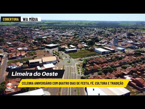 Limeira do Oeste celebra aniversário com quatro dias de festa, fé, cultura e tradição