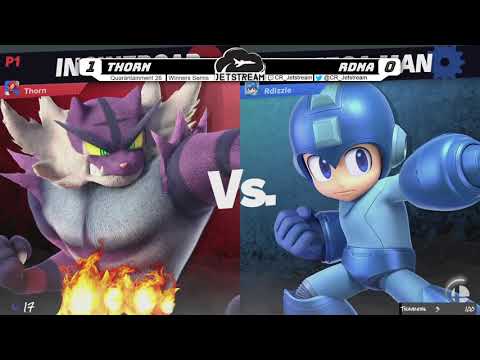 Quarantainment 26 Winners Semis - Thorn (Incineroar) Vs. rDNA (MegeMan) Smash Ultimate - SSBU
