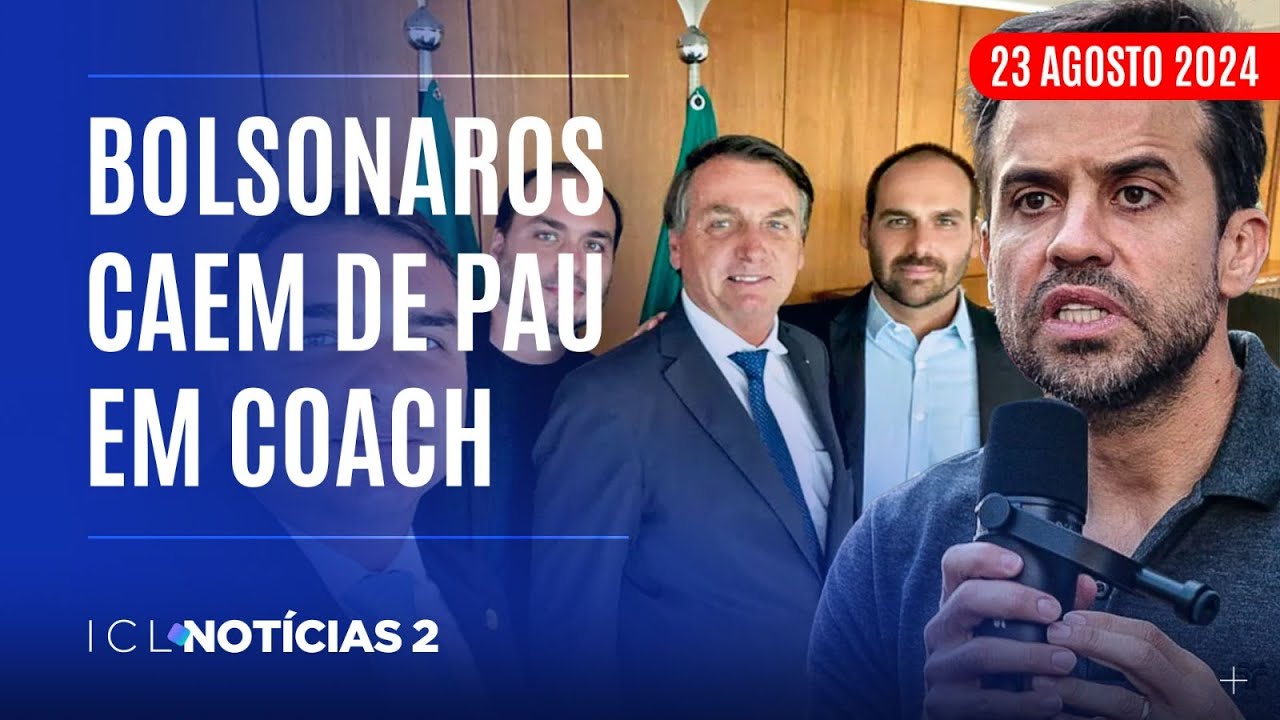 FAMÍLIA BOLSONARO PARTE PRA CIMA DE PABLO MARÇAL - ICL NOTÍCIAS 2 AO VIVO