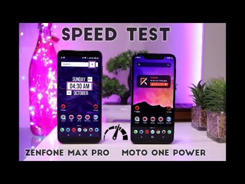 SPEED TEST - MOTO One Power VS Zenfone Max Pro M1 (6GB)