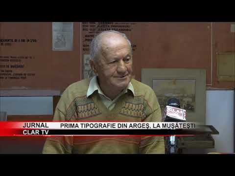 stire 18 06 2020 Prima tipografie din Argeş, la Muşăteşti