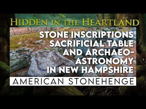 American Stonehenge in New Hampshire