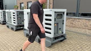 SDMO R33 C3 Mitsubishi Leroy Somer 33 kVA Silent Rental generatorset diesel generator for sale - Image 4 | Machineryline AU SDMO R33 C3 Mitsubishi Leroy Somer 33 kVA Silent Rental generatorset diesel generator | Image 4 - Machineryline