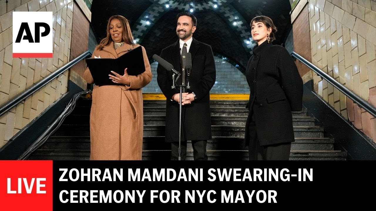 Letitia James Butchers Zohran Mamdani’s Name When Swearing Him In