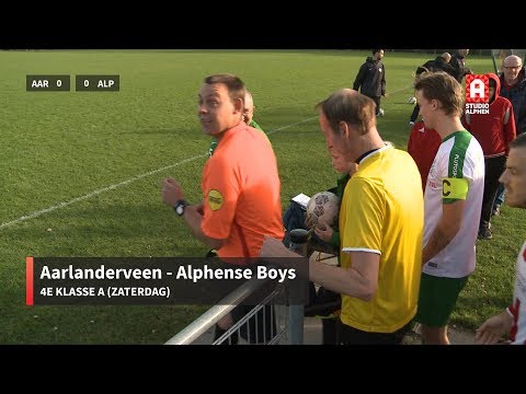 Samenvatting Aarlanderveen - Alphense Boys (zaterdag 3 november)