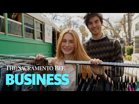 See The Bus Stop Vintage Mobile Store Showcase Clothing and Household Good