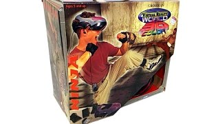 Virtual Reality World Ninja , 3D Color Review ( A 90s VR Attempt! )