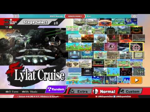 Smash 4 @ LMU #4 Winners Round 2 - BSD | Aarvark V. Evie