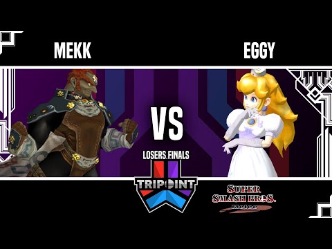 Tripoint Smash 188 - Losers Finals - Mekk(Ganondorf) Vs. Eggy(Peach)