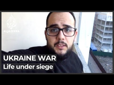 Fear and anger as Ukrainians asked to seek shelter amid shelling