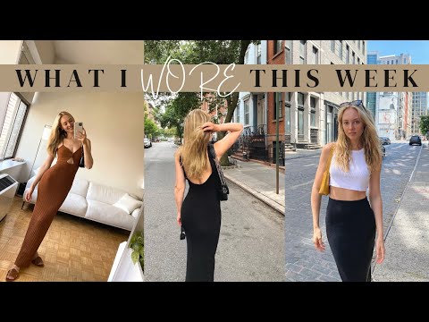 WHAT I WORE THIS WEEK // summer in NYC!