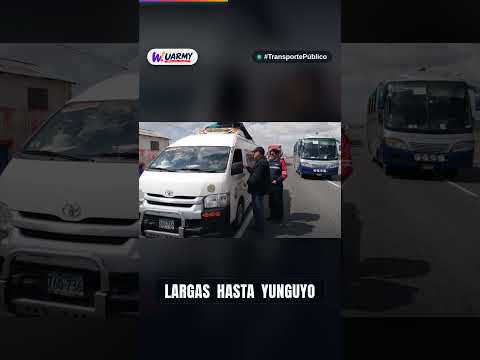 💡 Suben las tarifas del transporte interprovincial que sale de Puno