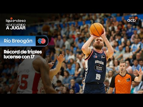 ¡17 triples para la historia del Río Breogán!