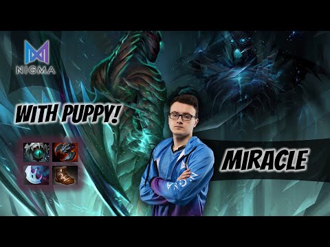 MIRACLE TERRORBLADE Gamplay (Puppy teammate) - Dota 2 Pro MMR Gameplay (watch & learn)