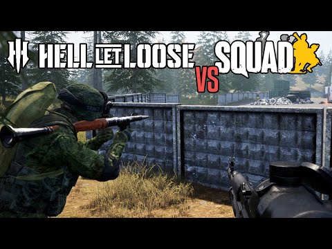 How Is Squad Compared To Hell Let Loose (2023)?