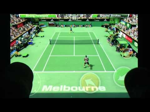 バーチャテニスチャレンジiPhoneゲームプレイレビュー - AppSpy.com (Virtua Tennis Challenge iPhone Gameplay Review - AppSpy.com)