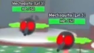 If I get stung by a mechsquito, the video ends (Bee Swarm Test Realm)