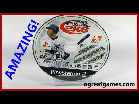 Major League Baseball 2K6: Perform Perfect Exhibitions - PS2 Game