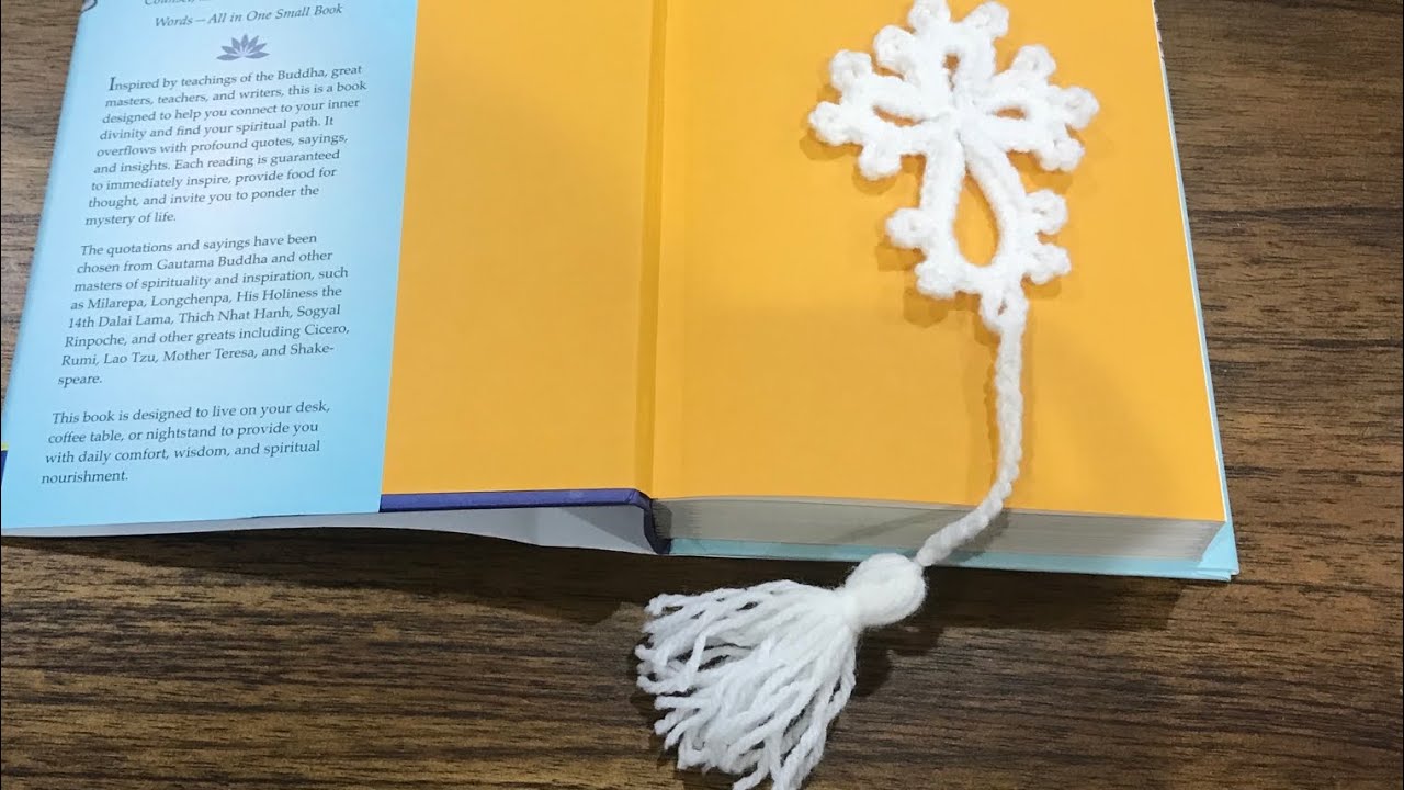How To Crochet | Cross Bookmark | Ornament